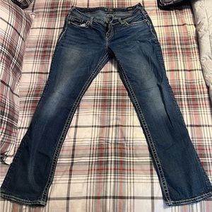 Silver Suki Mid Straight 16x32